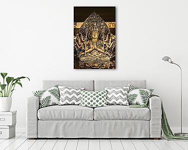 Buddha aranyban (vászonkép) - vászonkép, falikép otthonra és irodába