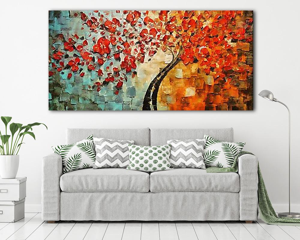 Árbol de colores (fotótapéta) - vászonkép, falikép otthonra és irodába
