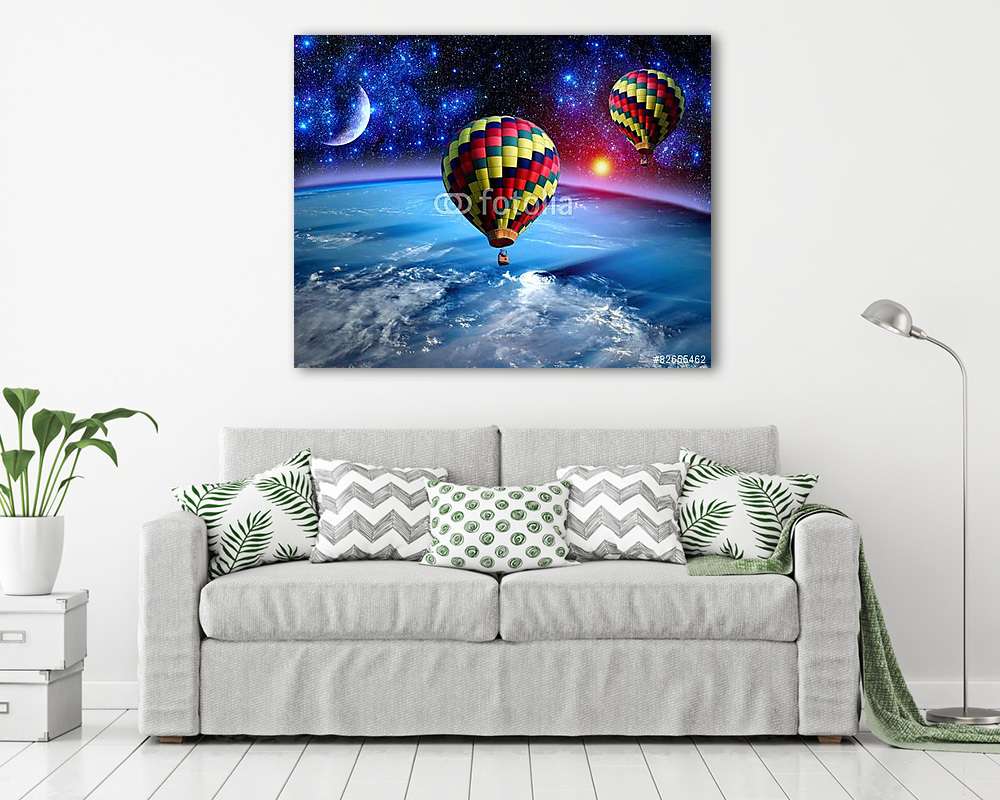 Egy elképzelt repülés (poszter) - vászonkép, falikép otthonra és irodába