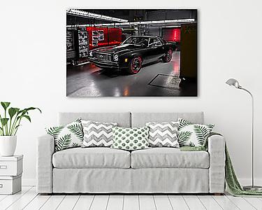 Chevrolet Chevelle Laguna Black (vászonkép) - vászonkép, falikép otthonra és irodába
