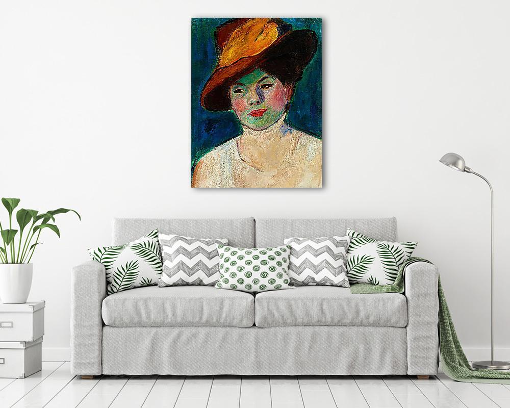 Színésznő (1907) (poszter) - vászonkép, falikép otthonra és irodába