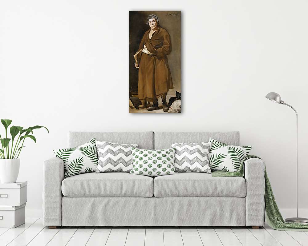 Ezópus (Aiszóposz) (vászonkép) - vászonkép, falikép otthonra és irodába