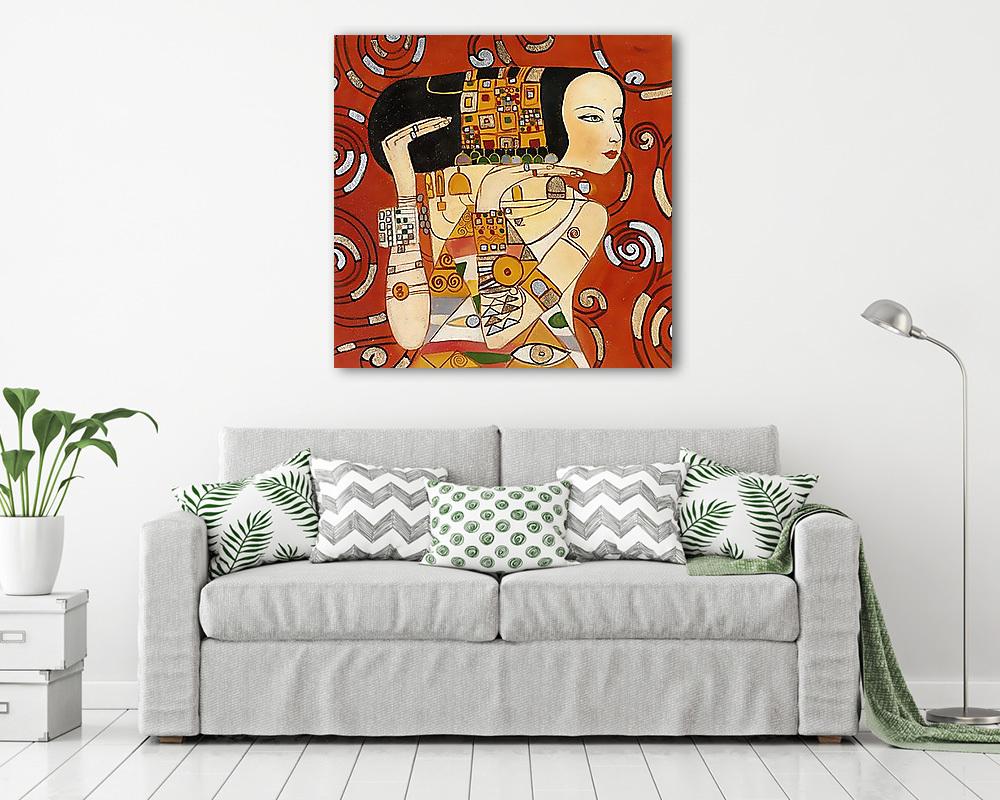 FV - Várakozás (átdolgozás, részlet) (fotótapéta) - vászonkép, falikép otthonra és irodába