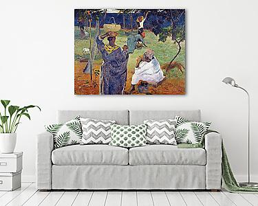 Mangófák között - Színverzió 1. (vászonkép) - vászonkép, falikép otthonra és irodába