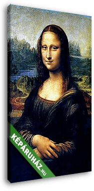 Mona Lisa, La Gioconda - vászonkép 3D látványterv