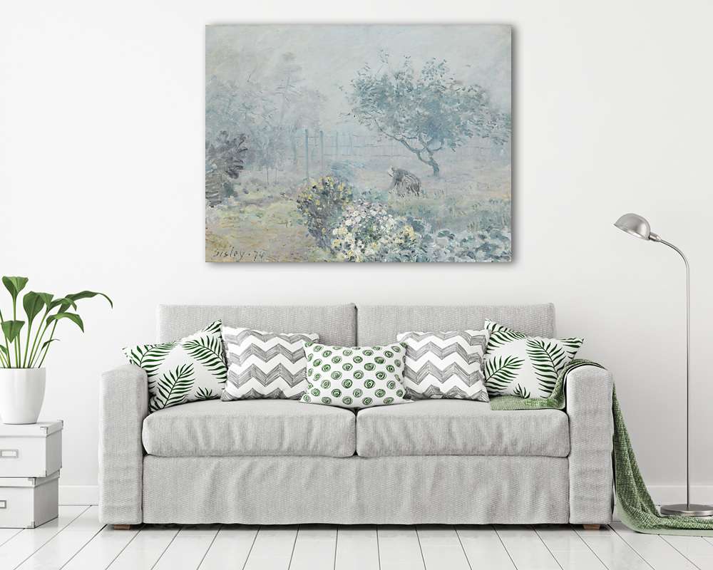 Ködös reggel  (többrészes kép) - vászonkép, falikép otthonra és irodába