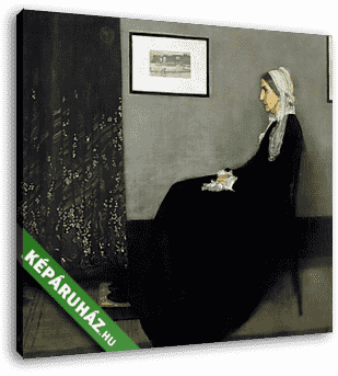 Whistler anyja (színverzió 1.) - vászonkép 3D látványterv