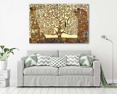 Az élet fája (átdolgozás) (vászonkép) - vászonkép, falikép otthonra és irodába
