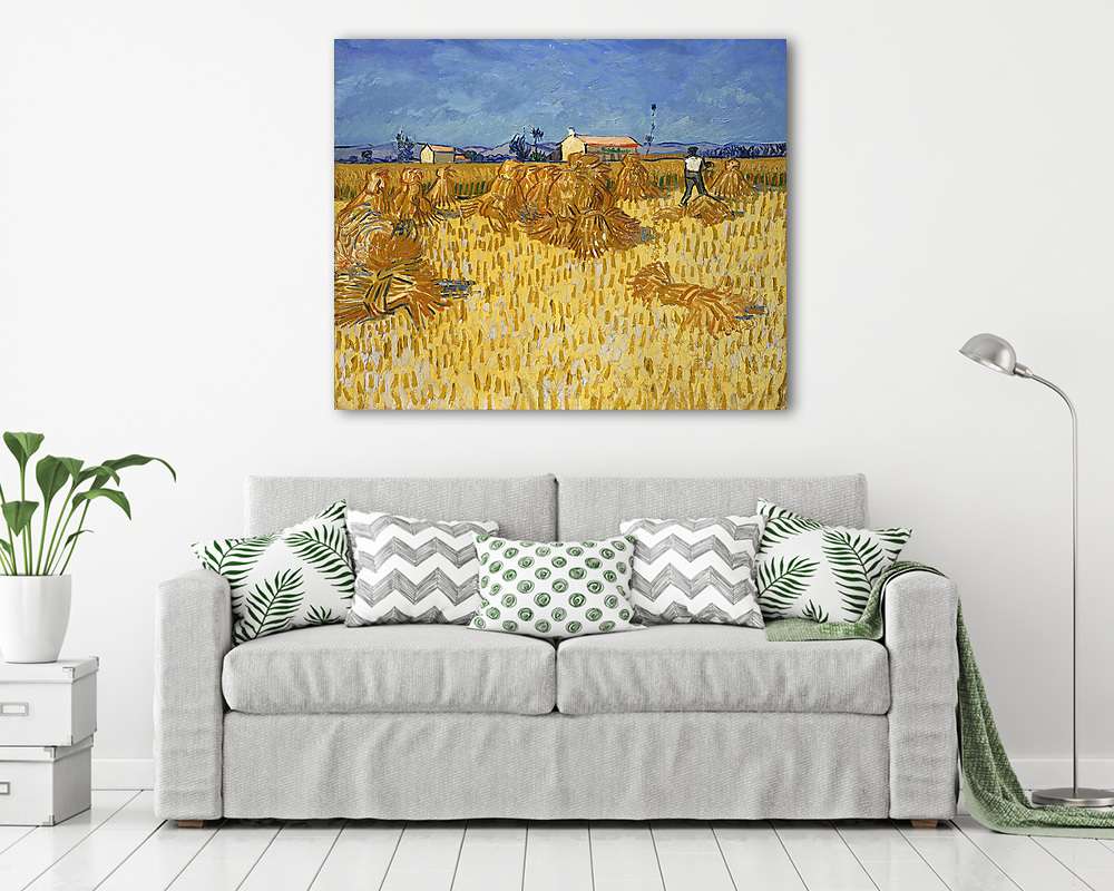 Aratás Provenceban (1888) (fotótapéta) - vászonkép, falikép otthonra és irodába