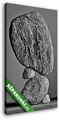 Kövek harmóniája - vászonkép 3D látványterv