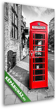 london telefoncsengő - vászonkép 3D látványterv