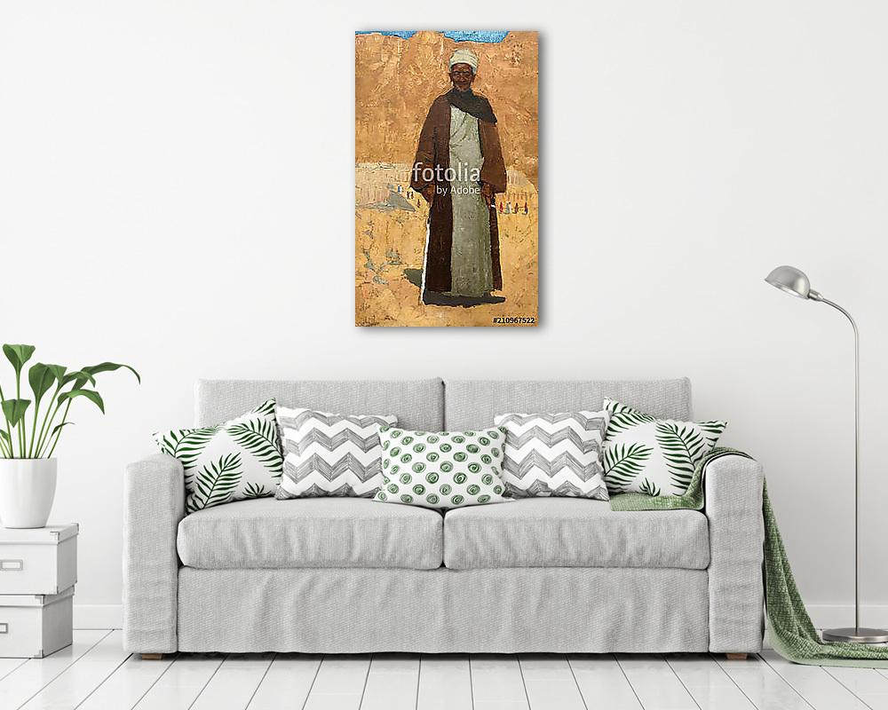 Öregember portré (olajfestmény reprodukció) (fotótapéta) - vászonkép, falikép otthonra és irodába