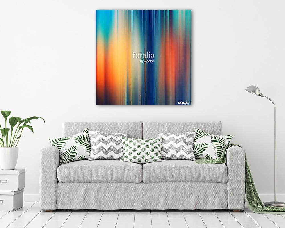 colorful gradient background blur lines (többrészes kép) - vászonkép, falikép otthonra és irodába