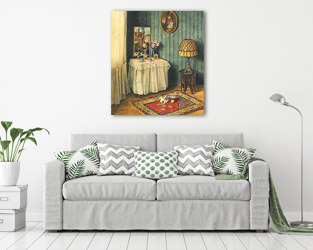 Enteriőr (többrészes kép) - vászonkép, falikép otthonra és irodába