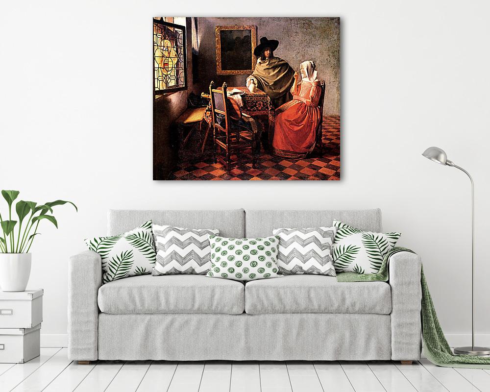 Egy üveg bor (többrészes kép) - vászonkép, falikép otthonra és irodába