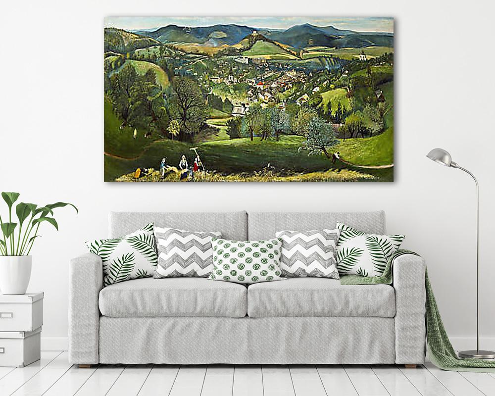 Selmecbánya látképe - vászonkép, falikép vásárlás Selmecbánya látképe (fotótapéta) - vászonkép, falikép otthonra és irodába