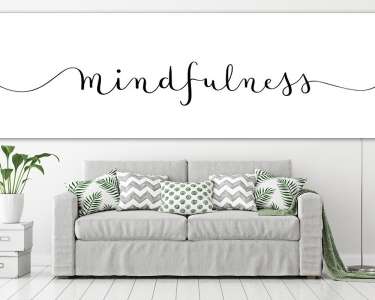 Mindfulness - Tudatosság (vászonkép) - vászonkép, falikép otthonra és irodába