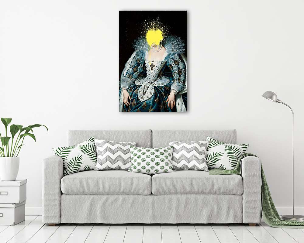 Spalsh 3. (Barokk & Graffiti) (vászonkép) - vászonkép, falikép otthonra és irodába