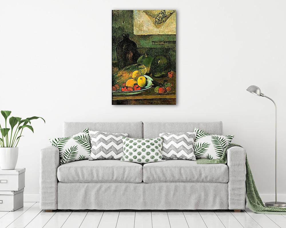 Csendélet gyümölcstállal - vászonkép, falikép vásárlás Csendélet gyümölcstállal (keretezett kép) - vászonkép, falikép otthonra és irodába