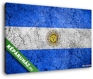Argentína lobogója - vászonkép 3D látványterv