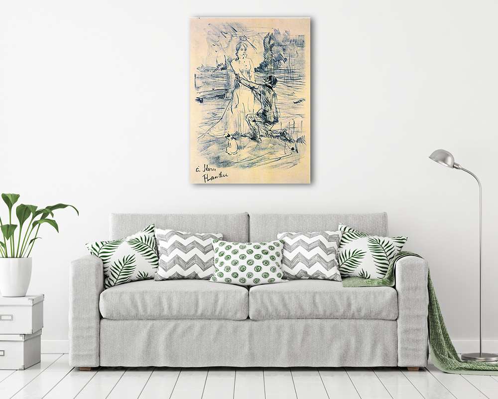 Vallomás (poszter) - vászonkép, falikép otthonra és irodába