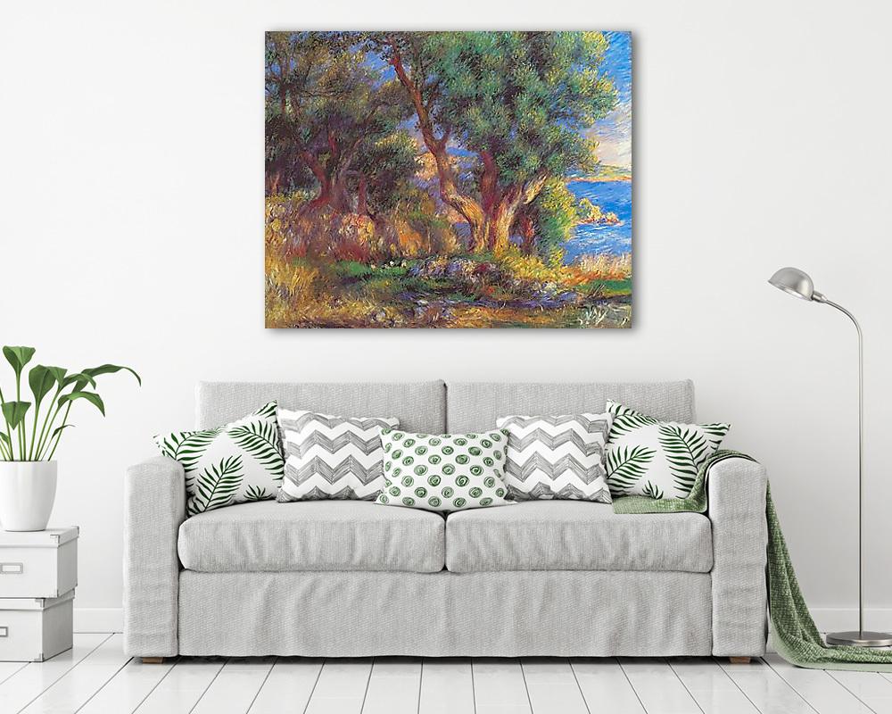 Menton-i tájkép - vászonkép, falikép vásárlás Menton-i tájkép (fotótapéta) - vászonkép, falikép otthonra és irodába