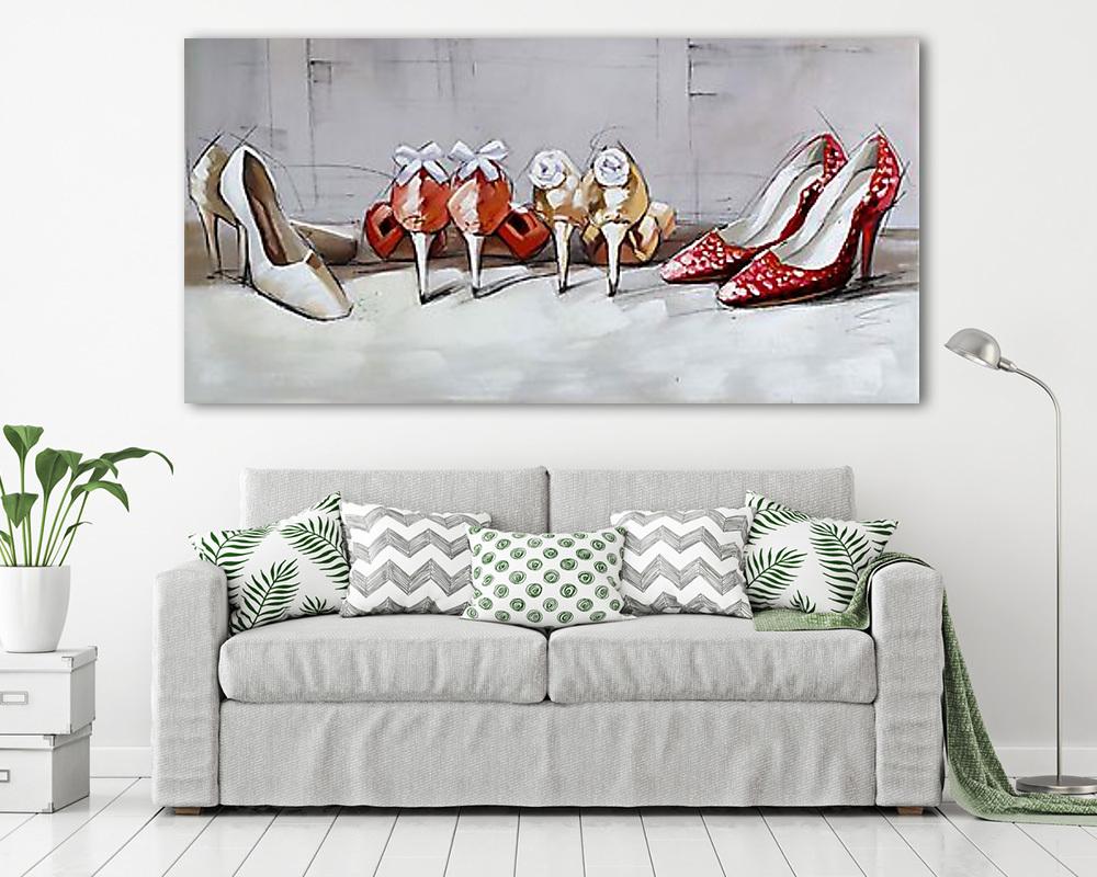 Női cipők - vászonkép, falikép vásárlás Női cipők (poszter) - vászonkép, falikép otthonra és irodába