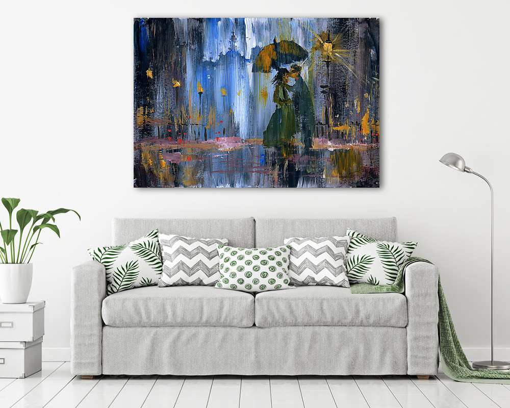 találka (vászonkép) - vászonkép, falikép otthonra és irodába