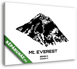 A Mt. Everest - vászonkép 3D látványterv