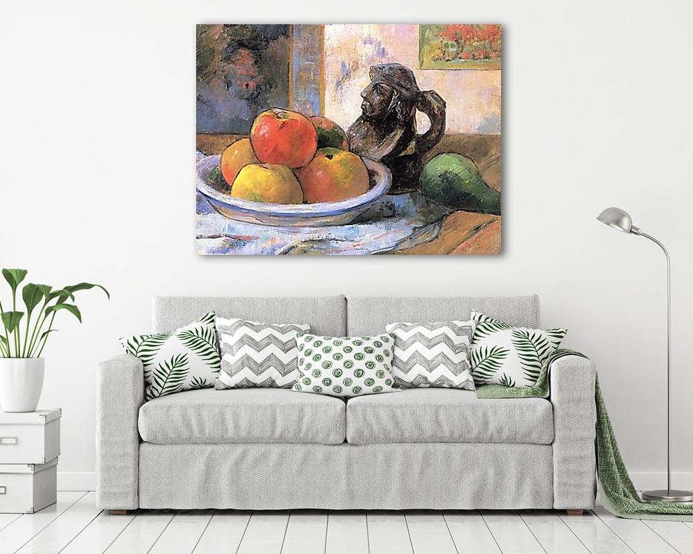 Csendélet almákkal és körtével - vászonkép, falikép vásárlás Csendélet almákkal és körtével (vászonkép) - vászonkép, falikép otthonra és irodába