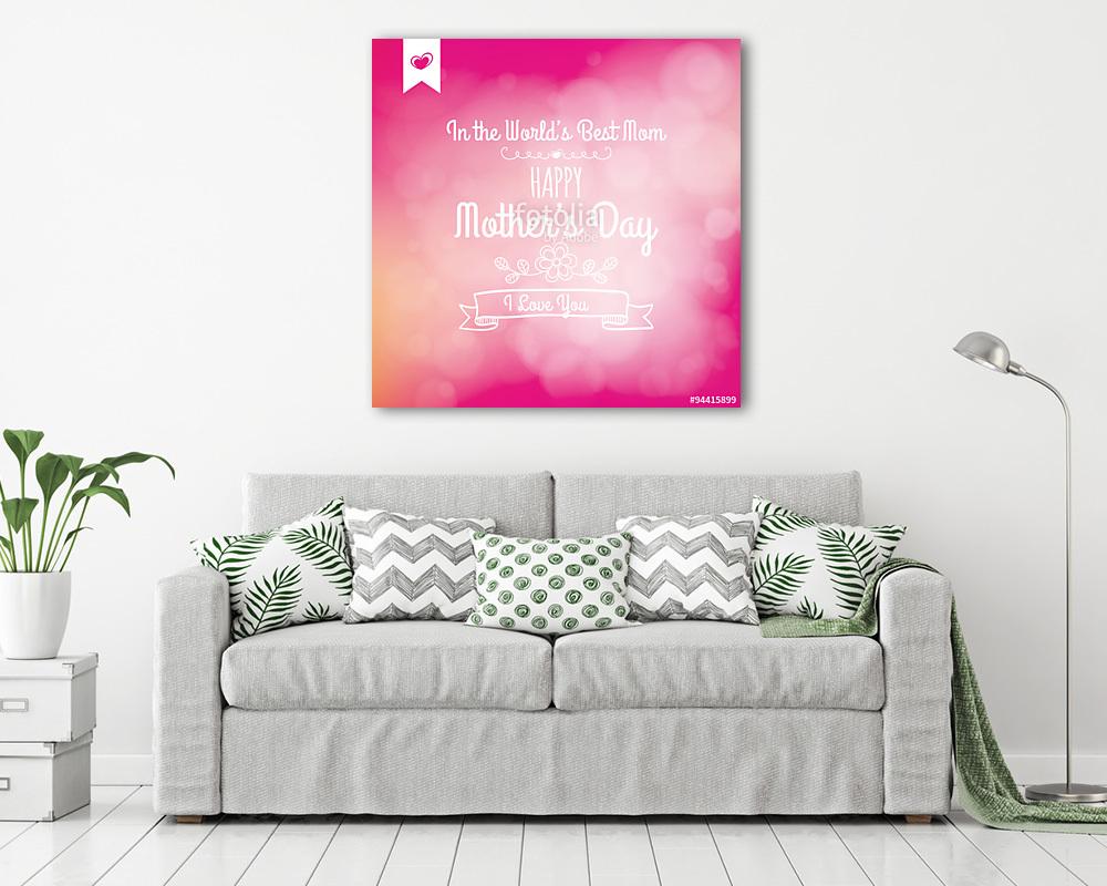 Boldog anya napja (vászonkép) - vászonkép, falikép otthonra és irodába