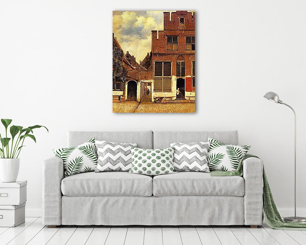 Kis utcarészlet (fotótapéta) - vászonkép, falikép otthonra és irodába