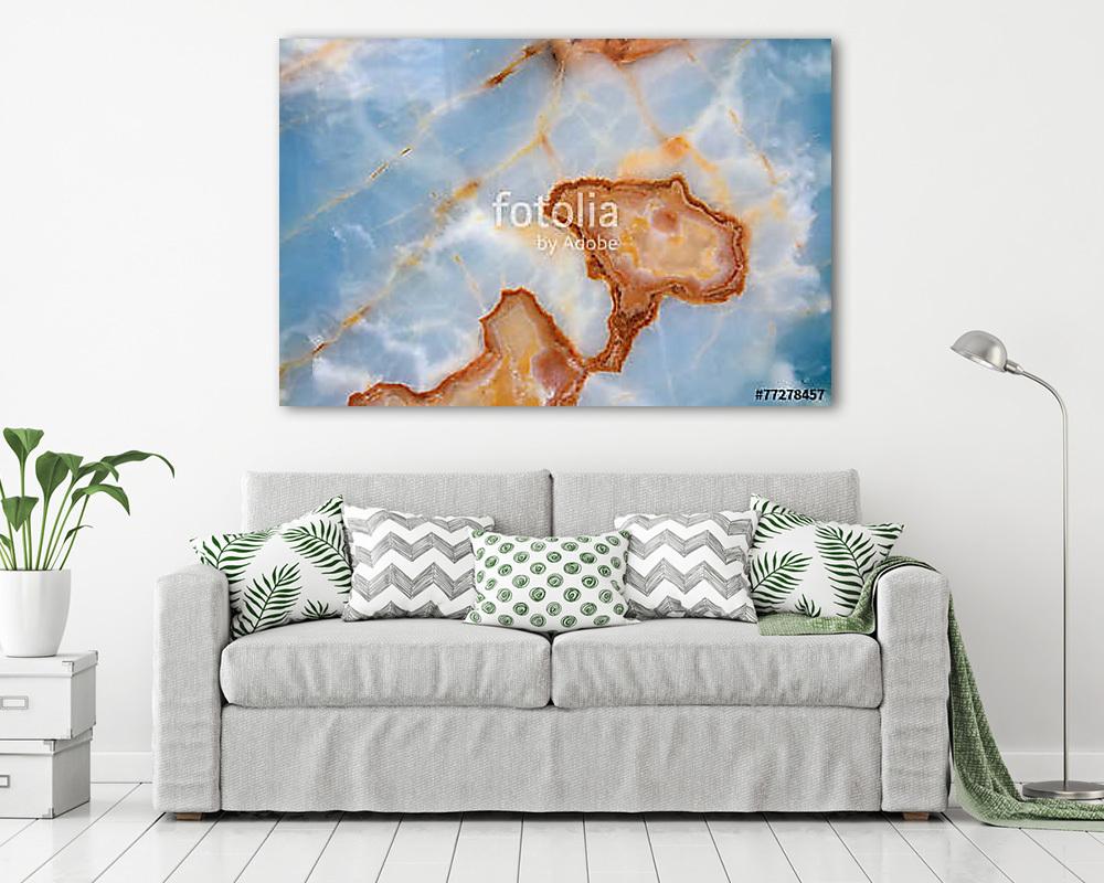 Marble stone background (keretezett kép) - vászonkép, falikép otthonra és irodába