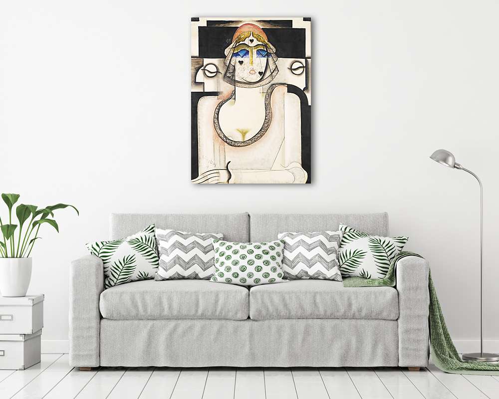 Női porté fekete fátyollal - vászonkép, falikép vásárlás Női porté fekete fátyollal (vászonkép) - vászonkép, falikép otthonra és irodába