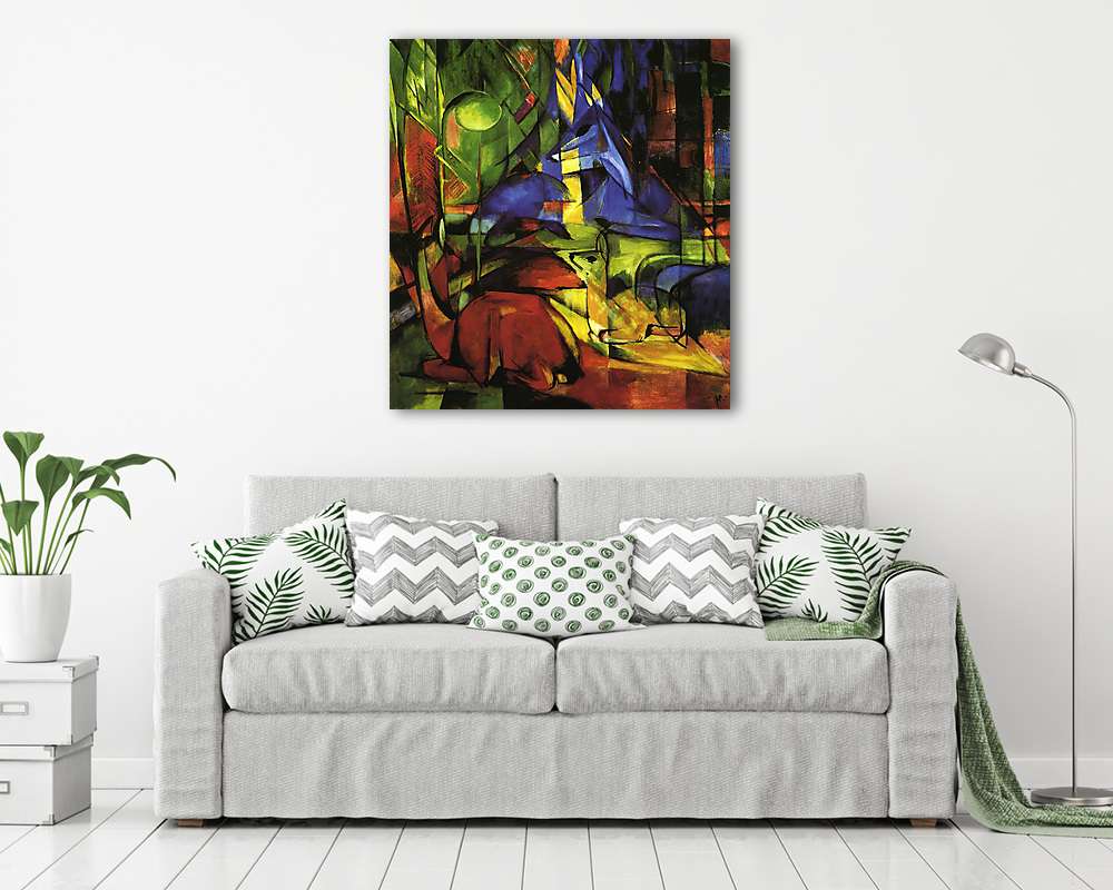 Őzek az erdőben - vászonkép, falikép vásárlás Őzek az erdőben (bögre) - vászonkép, falikép otthonra és irodába