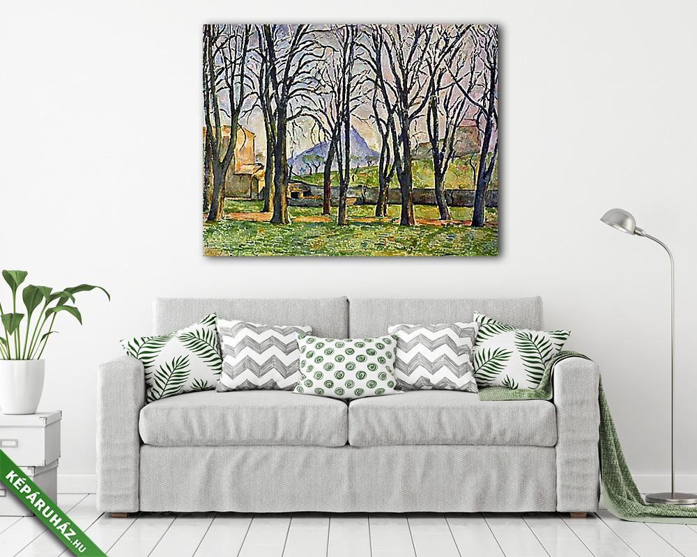 Diófák Jas de Bouffan-ban, 1885-1886 (bögre) - vászonkép, falikép otthonra és irodába