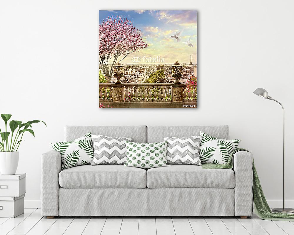 panoráma Párizsban - vászonkép, falikép vásárlás panoráma Párizsban (vászonkép) - vászonkép, falikép otthonra és irodába