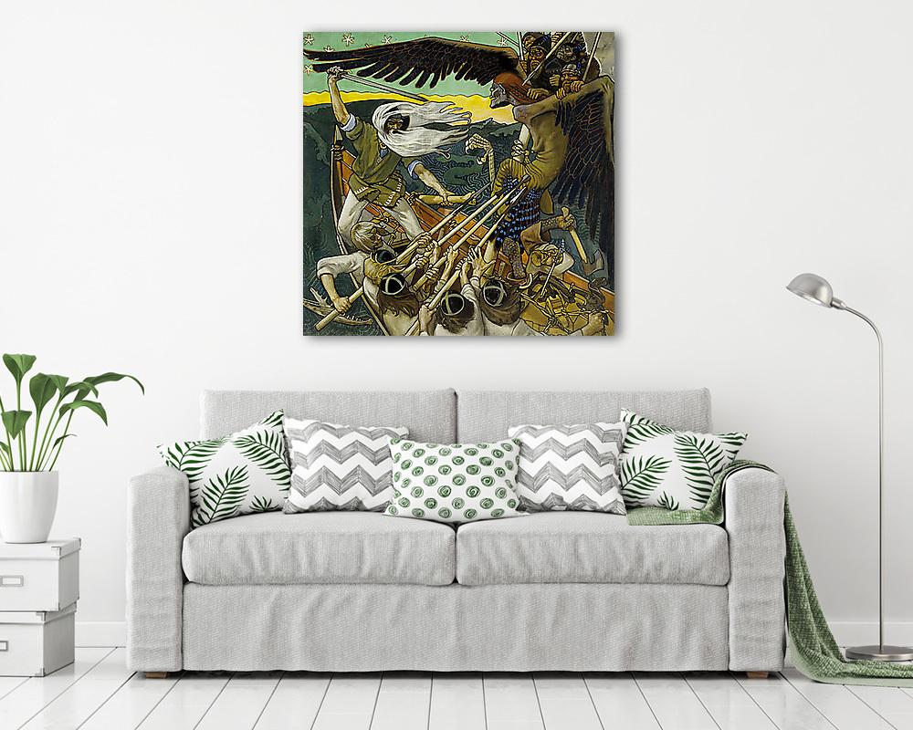 Sammon puolustus (vászonkép) - vászonkép, falikép otthonra és irodába