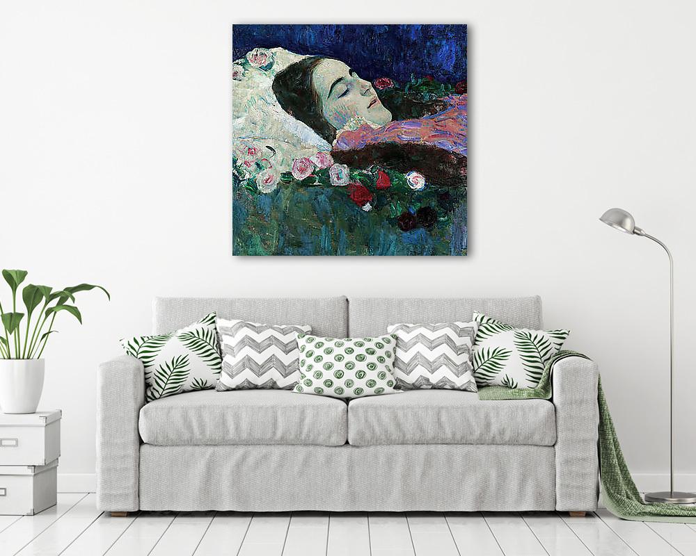 Ria Munk a halálos ágyán - vászonkép, falikép vásárlás Ria Munk a halálos ágyán (fotótapéta) - vászonkép, falikép otthonra és irodába