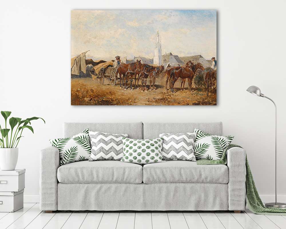 Piacnap Szolnokon - vászonkép, falikép vásárlás Piacnap Szolnokon (poszter) - vászonkép, falikép otthonra és irodába