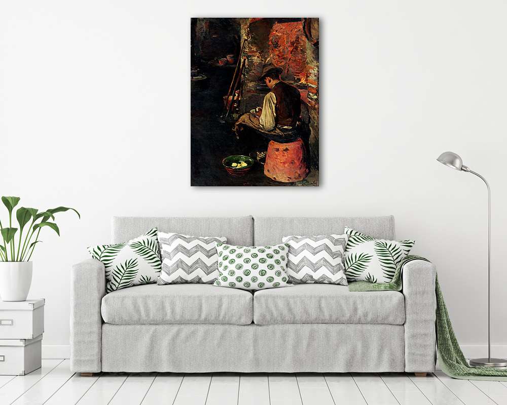 Ebéd előtt - vászonkép, falikép vásárlás Ebéd előtt (vászonkép) - vászonkép, falikép otthonra és irodába