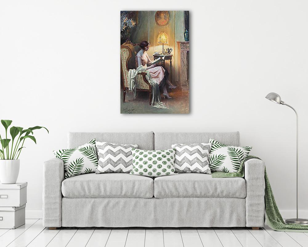 Lebilincselő történet (többrészes kép) - vászonkép, falikép otthonra és irodába