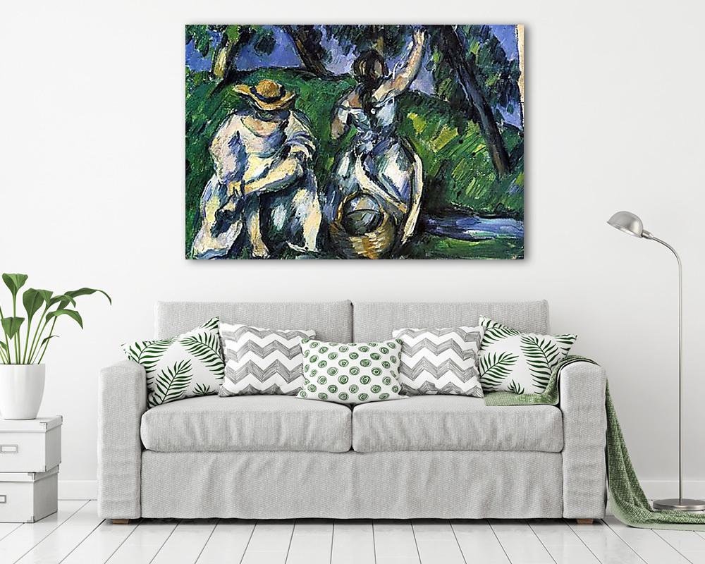 Hölgyek a kertben - vászonkép, falikép vásárlás Hölgyek a kertben (keretezett kép) - vászonkép, falikép otthonra és irodába