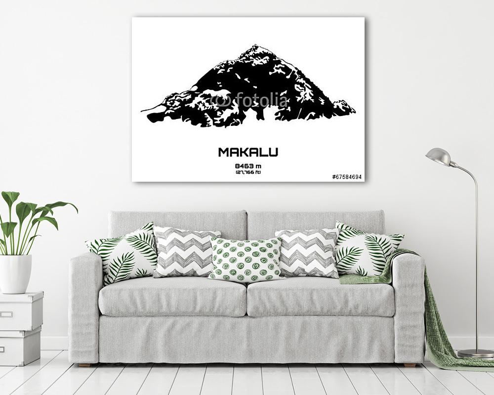 A Mt. Makalu - vászonkép, falikép vásárlás A Mt. Makalu (vászonkép) - vászonkép, falikép otthonra és irodába