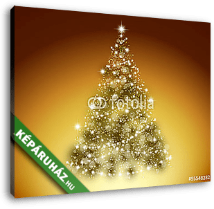 Karácsonyfa ー36 - vászonkép 3D látványterv