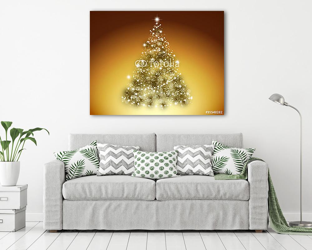 Karácsonyfa ー36 - vászonkép, falikép vásárlás Karácsonyfa ー36 (vászonkép) - vászonkép, falikép otthonra és irodába