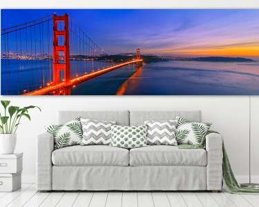 Golden Gate Bridge, San Francisco, Kalifornia (vászonkép) - vászonkép, falikép otthonra és irodába