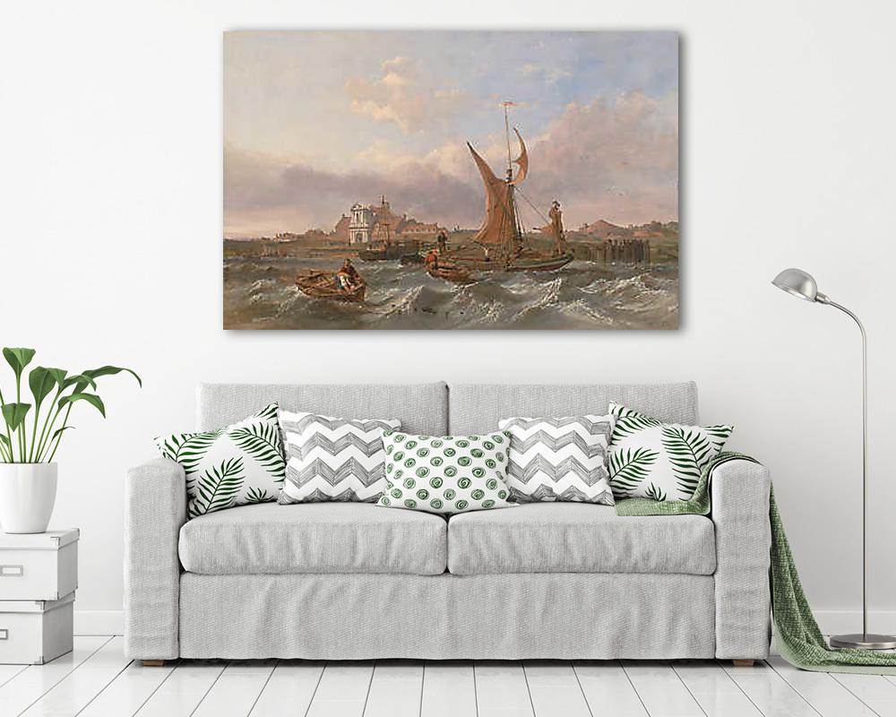 A Tilbury erőd dagálynál (fotótapéta) - vászonkép, falikép otthonra és irodába