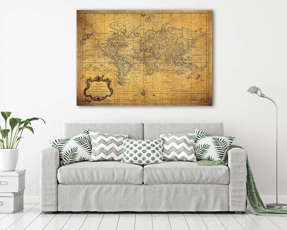 A világ 1778-os évjárata (vászonkép) - vászonkép, falikép otthonra és irodába