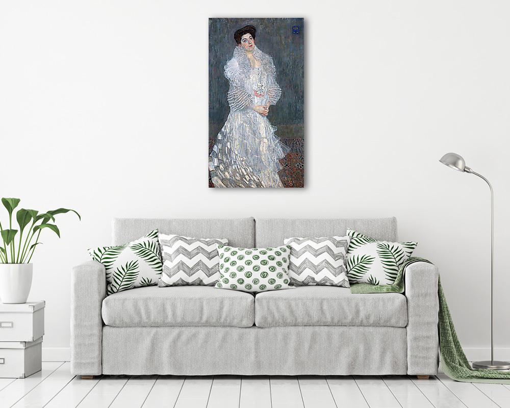 Hermine Gallia portréja (színverzió 1) (fotótapéta) - vászonkép, falikép otthonra és irodába